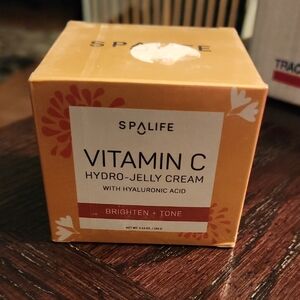 NWT  SpaLife Vitamin C Hydro-Jelly Cream - Bright Orange